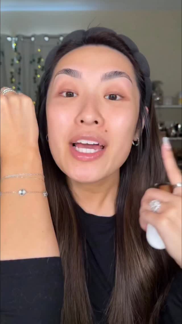 Instagram post by @greeneggsandglamm for BeautyBio. Caption reads: [...] protection, glow, AND hydration with....