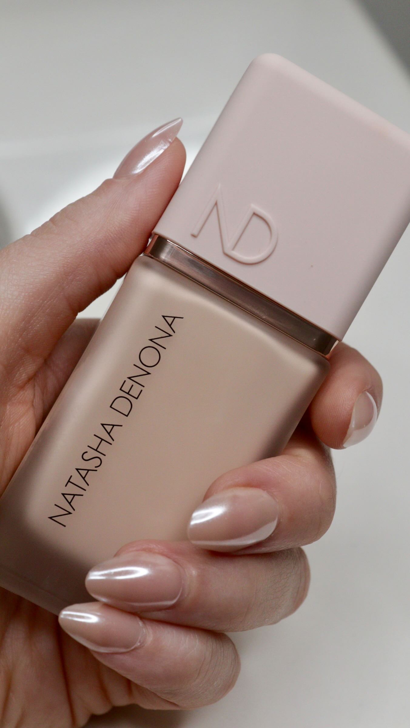 Instagram post by @kristinleighxo1 for Beautytap. Caption reads: Find your perfect shade now at natashadenona.com ,....