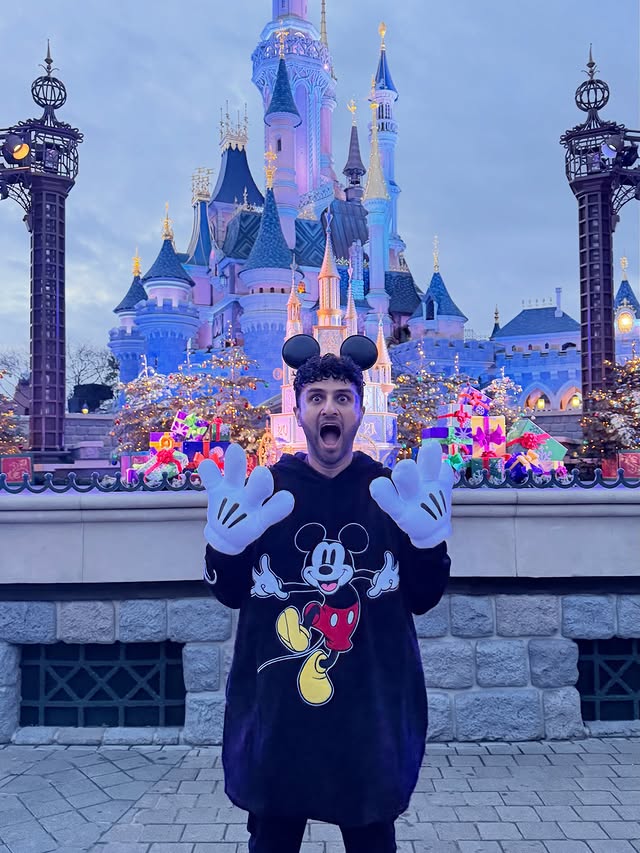 Instagram post by @shabazsays for 20th Century Studios. Caption reads: WHAT A WEEK! Had the best time with @disneyuk to....