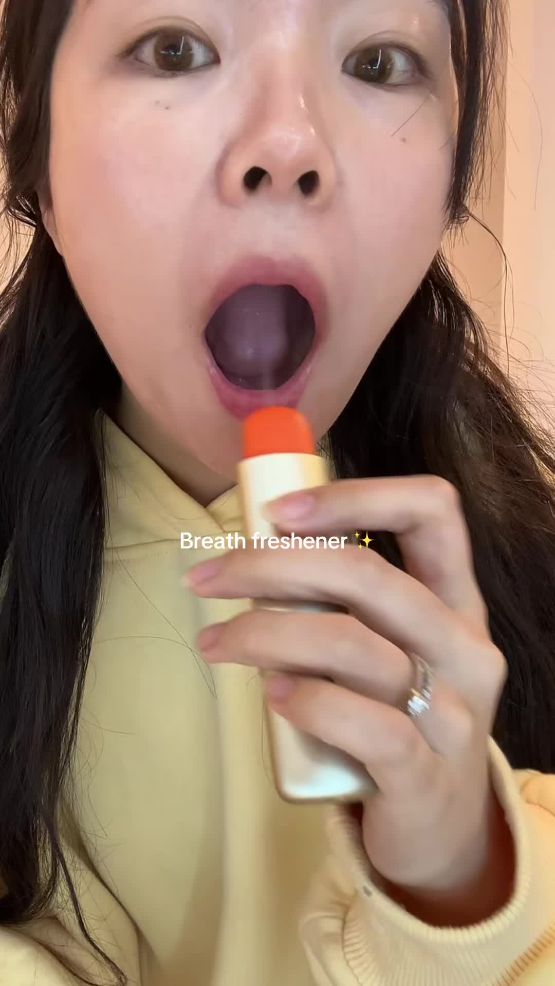 TikTok post by @whatsgigidoing for Zdeer. Caption reads: Mist 🌫️ breath freshener @Zdeer UK #zdeer....