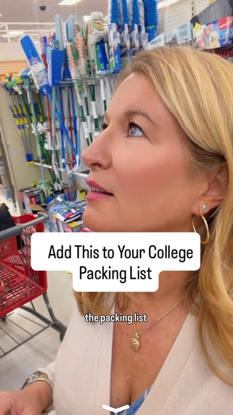 Instagram post by @catiekeogh for Air Wick US. Caption reads: #AD College moms, here’s one thing I’d add to the....