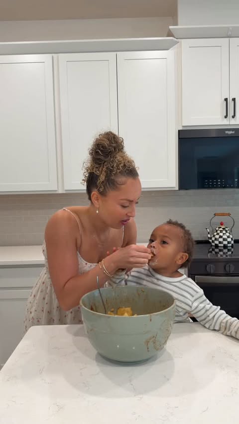 Instagram post by @deasiagreenn for Publix Super Markets. Caption reads: I’m officially a baking mom, Koa was such a huge....