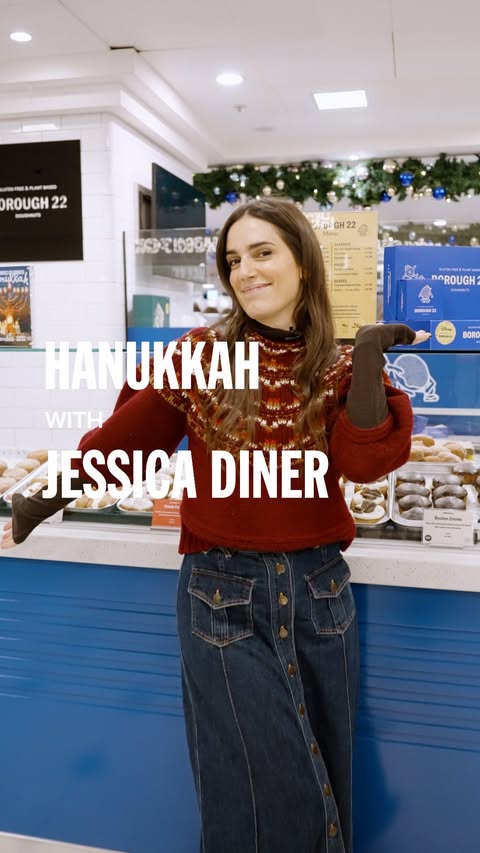 Instagram post by @jessicadiner for Selfridges. Caption reads: Glowing candles. Sweet treats. Time spent....