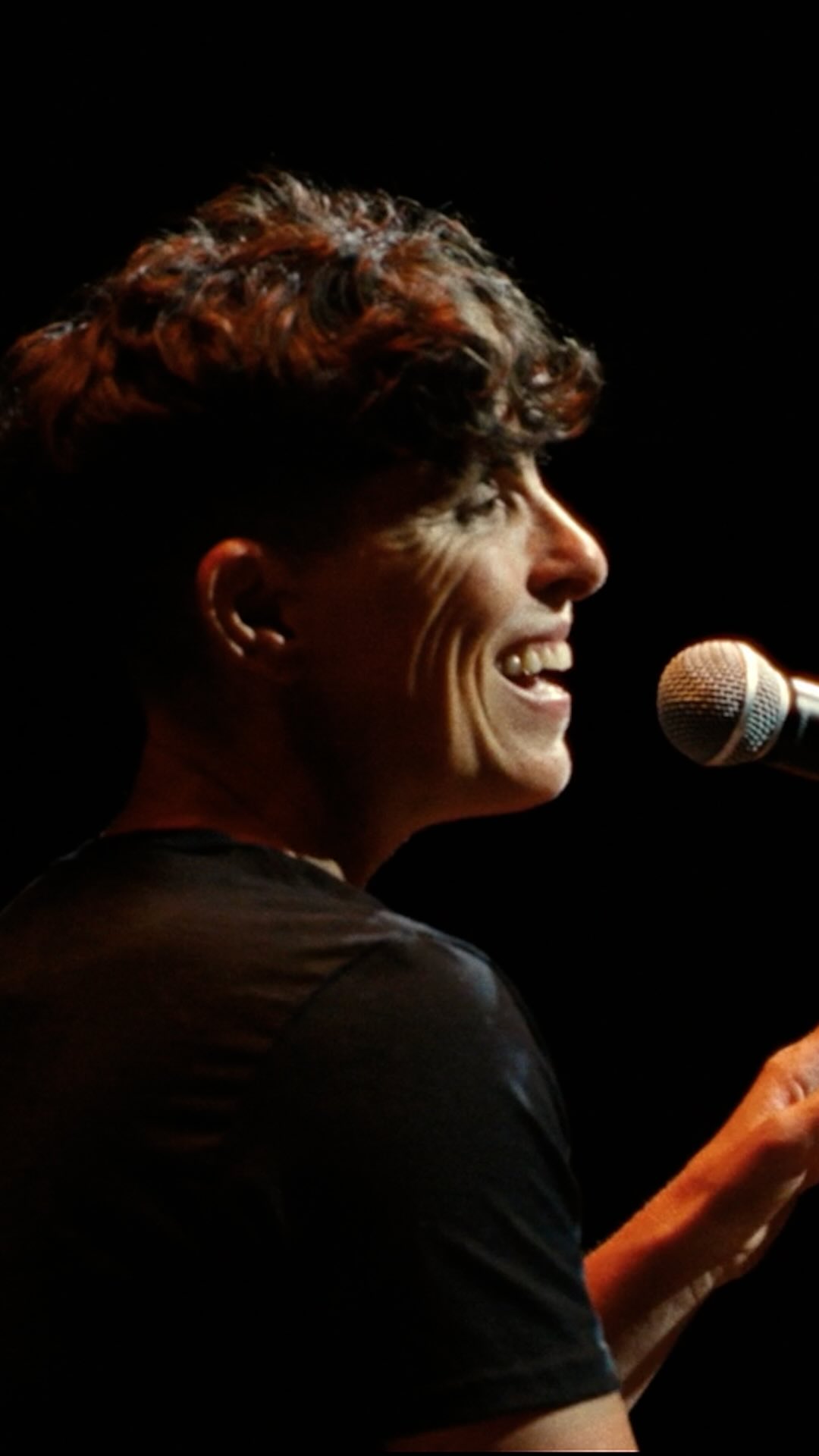 Instagram post by @meganfalley for Apple TV. Caption reads: A portrait of love, poetry, and the enduring power....