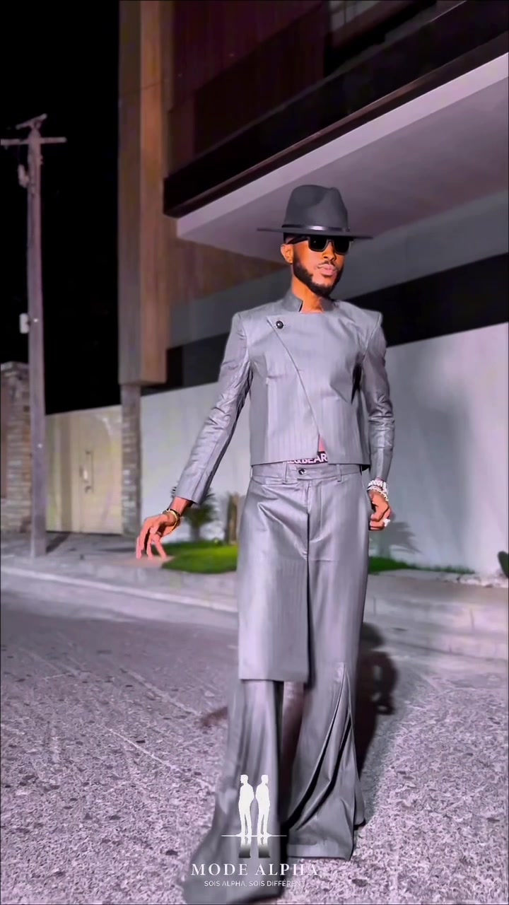 TikTok post by @modealpha4 for Moschino. Caption reads: [...]....