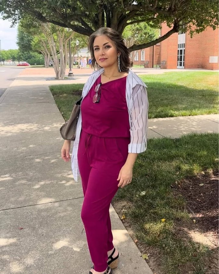 Instagram post by @born_to_make_a__difference for PrettyGarden. Caption reads: PRETTYGARDEN Women’s Loose Solid Off Shoulder....
