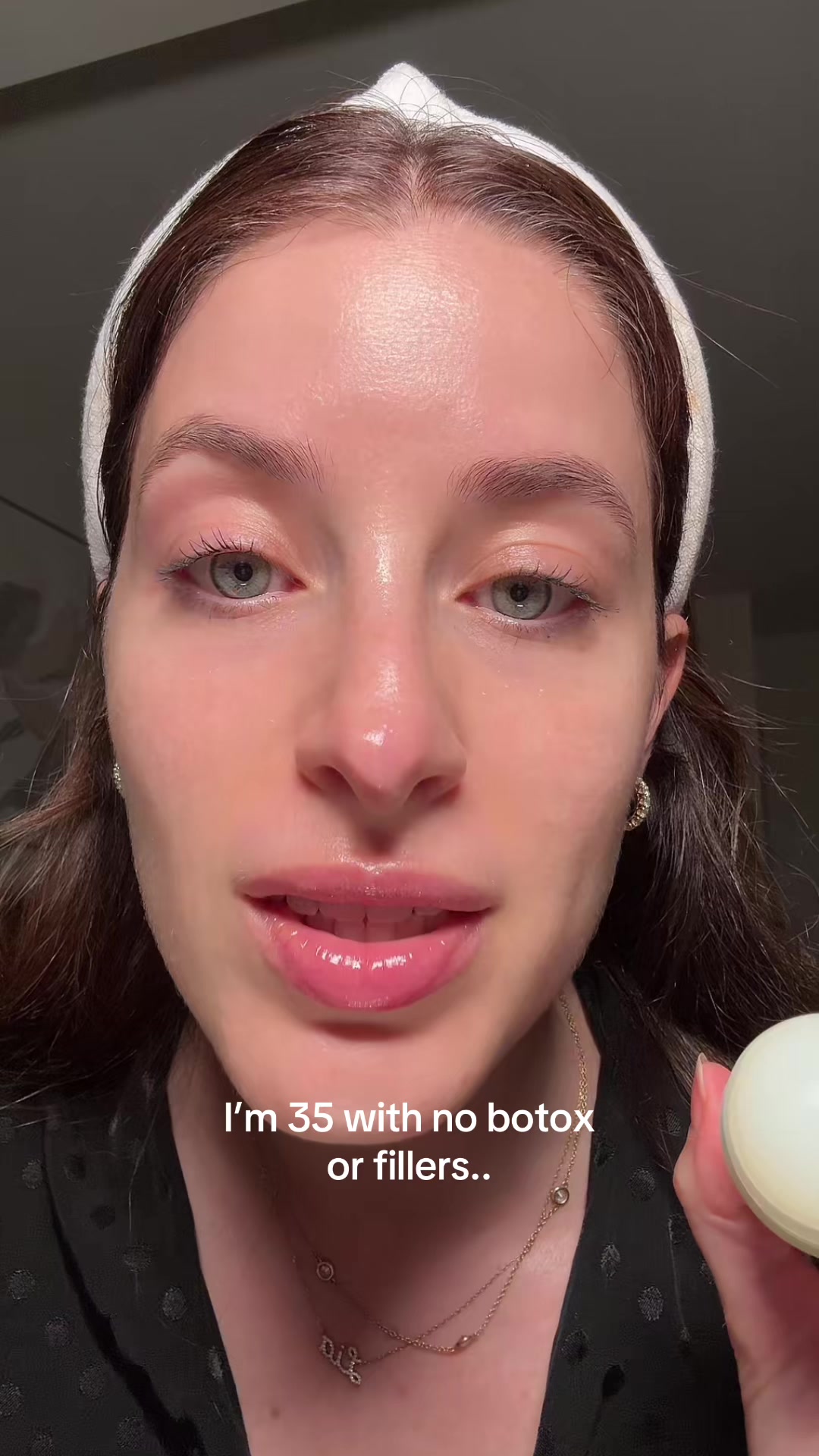 TikTok post by @mireyarios for RoC Skincare. Caption reads: Everyone thinks I’ve had botox #skincareadvice....
