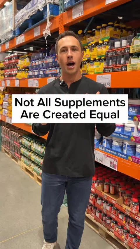 Instagram post by @healthwithhunter for Sports Research. Caption reads: [...] sourcing, and transparency. @sportsresearch....