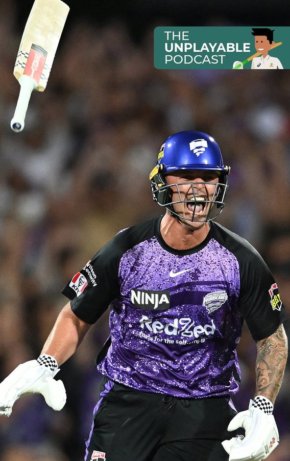 Instagram post by @cricketcomau for Qantas. Caption reads: 'Everyone rates him" - Good to see Ben McDermott....