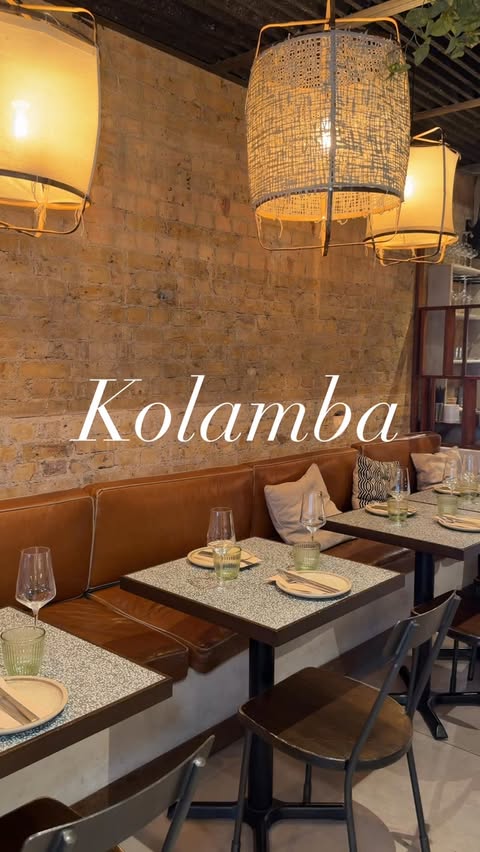 Instagram post by @kolamba.ldn for London | Explore. Caption reads: 🇱🇰 Sri Lankan feasting in the heart of Soho We....
