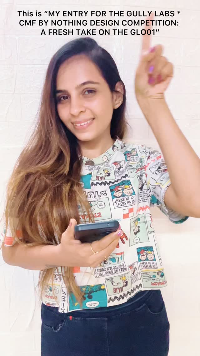 Instagram post by @lavina_queen__ for Nothing. Caption reads: My entry for the #CMFxGullyLabs challenge -....