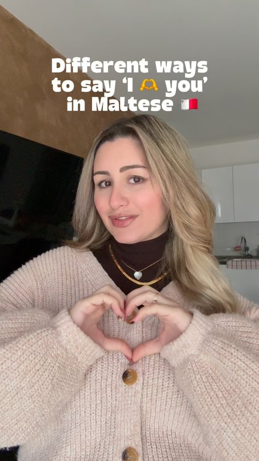 Instagram post by @steph95__x for Carisma Collections. Caption reads: [...] in Maltese 🇲🇹 
AD / jewellery-....