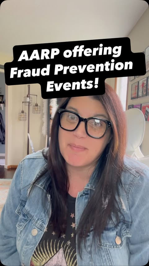 Instagram post by @techgirljen for AARP. Caption reads: [...] and you should too. 👀 Did you know @aarp is....