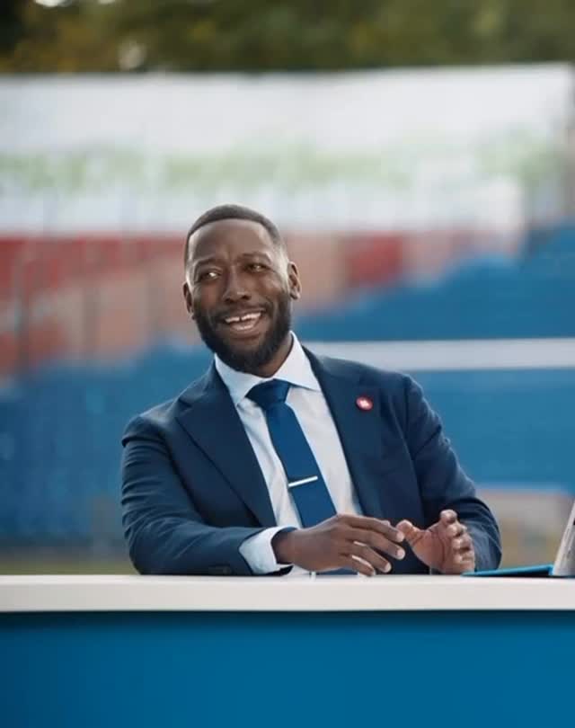 Instagram post by @alphonsodavies for BMO. Caption reads: [...] Team competes on home turf. Let’s....