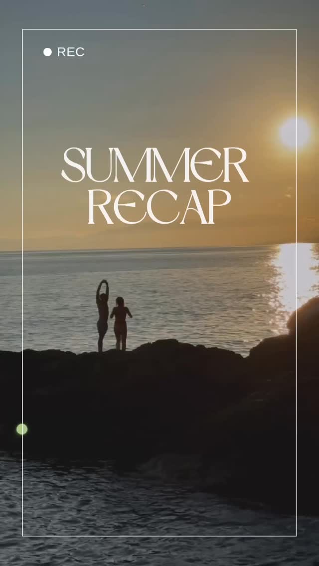 Instagram post by @iconize for Canva. Caption reads: L’estate non può finire senza un recap.. 🕶️⛱️
Ho....