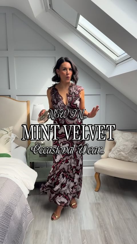 Instagram post by @oh.my.style_ for MINT VELVET. Caption reads: AD x @mintvelvet @ltk.europe WOW! How stunning are....