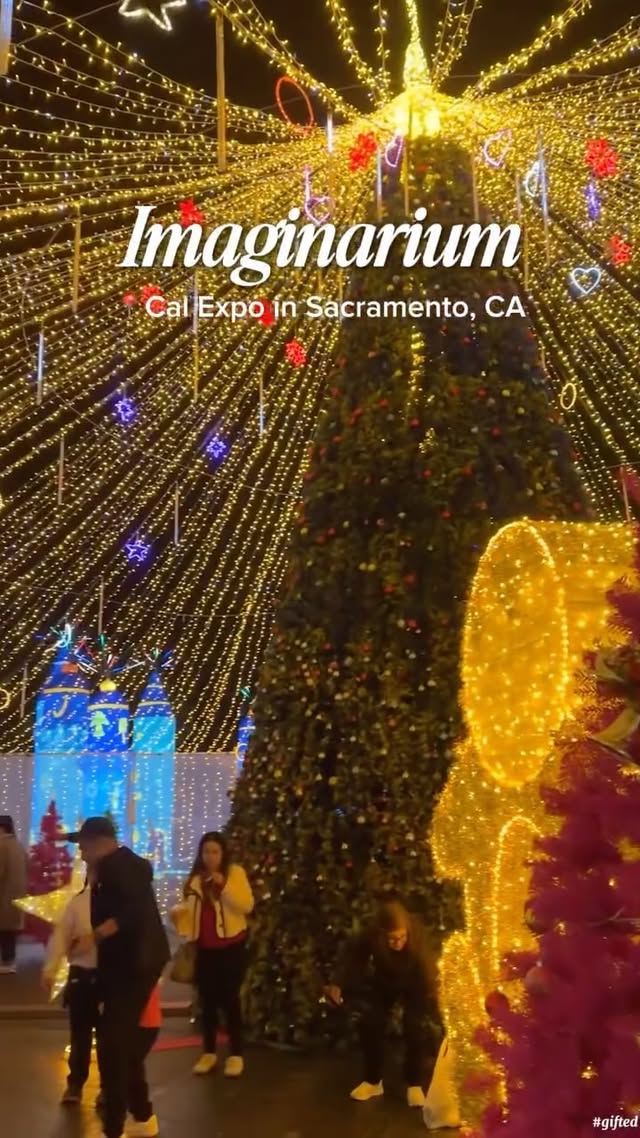 Instagram post by @mysacramento for Imaginarium360. Caption reads: #gifted ✨ Enjoyed my time at....