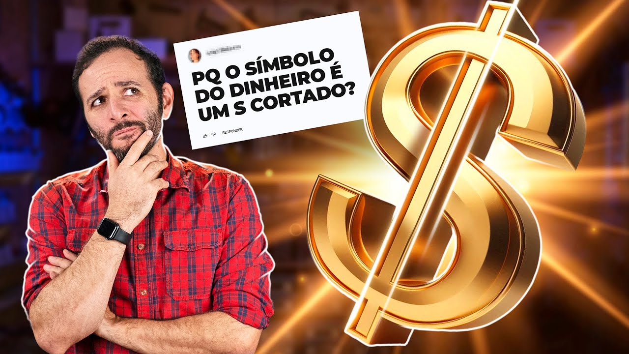 YouTube post by @manualdomundo for Healthline. Caption reads: Why is the MONEY SYMBOL a Slashed "S"? .