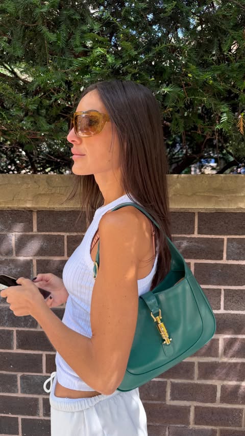 Instagram post by @molliewolffstyle for The RealReal. Caption reads: [...] & girl math. That’s where @therealreal comes....