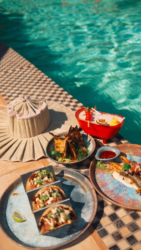 Instagram post by @with.love.brina for Moxy Hotels. Caption reads: [...] and just enough calm when you don’t!....