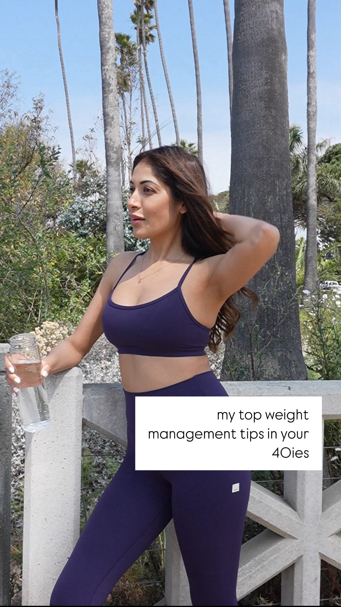 Instagram post by @umanaralkar for Ancient Nutrition. Caption reads: Hey mamas, gaining weight in your 40ies is more....