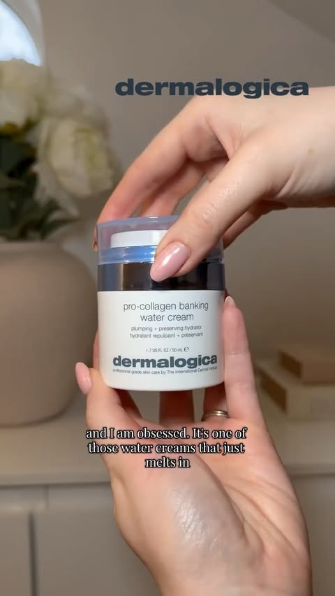 Instagram post by @chelseatylermcgrane for dermalogica. Caption reads: [...] a boost of collagen! I’ve added the....