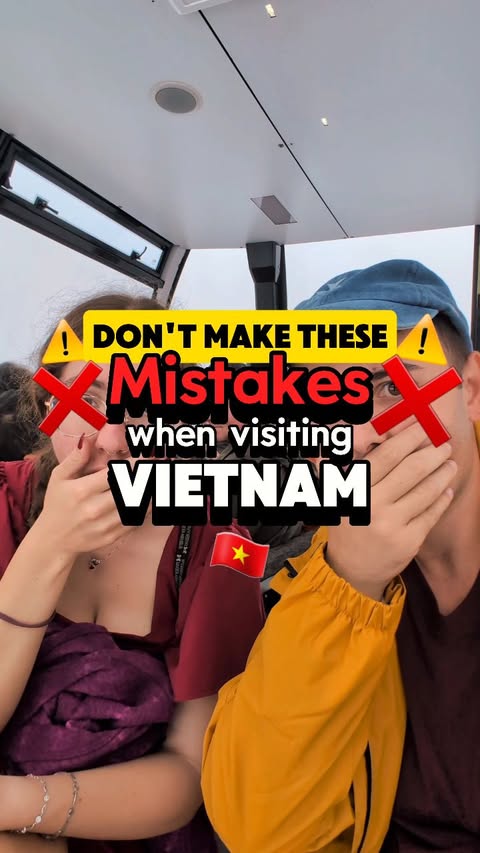 Instagram post by @two_peas_abroad for Airalo. Caption reads: Don't Make these Mistakes on your trip! 👇❌

1️⃣✖️....