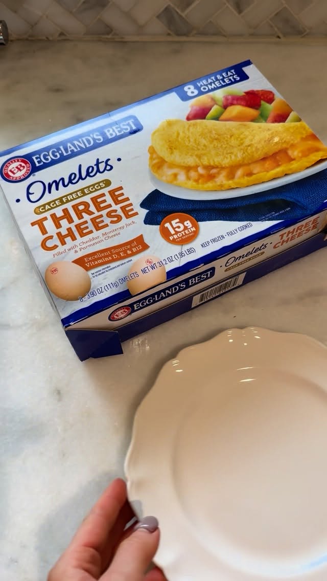 Instagram post by @teresalforehand for Eggland's Best. Caption reads: Some mornings the kiddos just need extra sleep and....