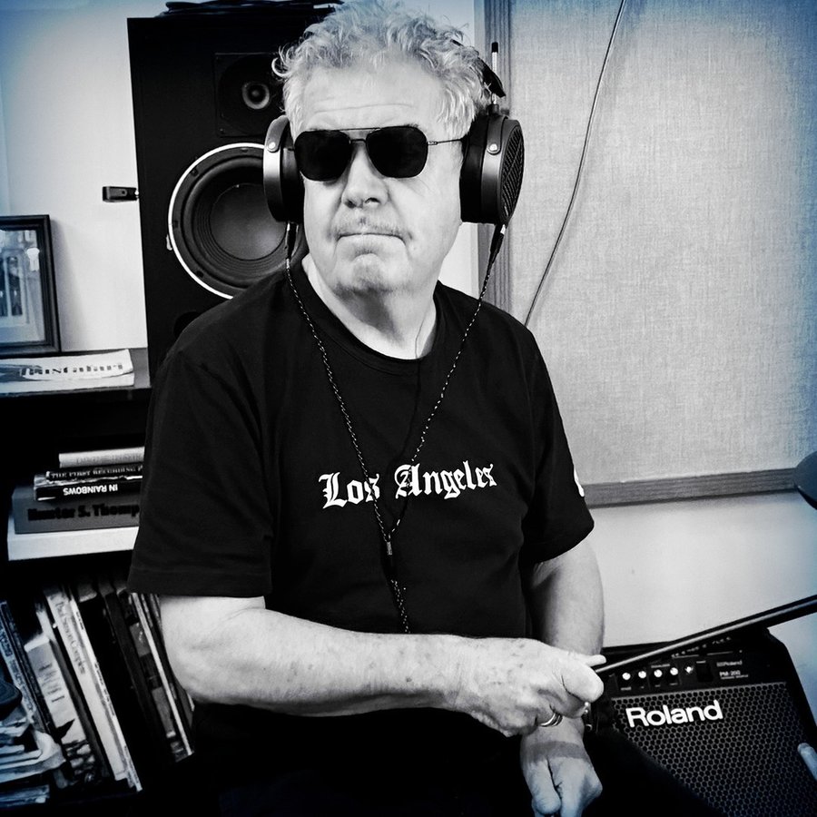 Instagram post by @lol.tolhurst for Audeze. Caption reads: [...] the Artists Page, link in our....