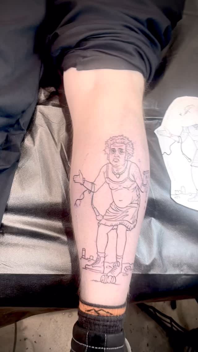 Instagram post by @thepunkrockmuseum for Eternal Ink. Caption reads: [...] this beautiful....