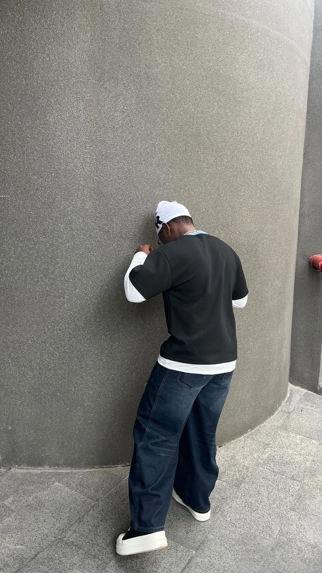 Instagram post by @its_djadoudou for Thesupermade. Caption reads: Outfit: @thesupermade 🖤|| #AD
Discount code:....