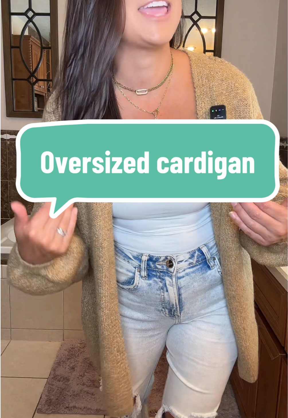 TikTok post by @dana_ann2 for PrettyGarden. Caption reads: [...] out stitching details! @PrettyGarden....