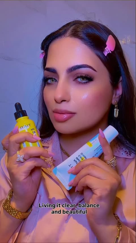 Instagram post by @ekra_beauty for TIAM. Caption reads: [...] spots. “Timeless beauty, elevated with....