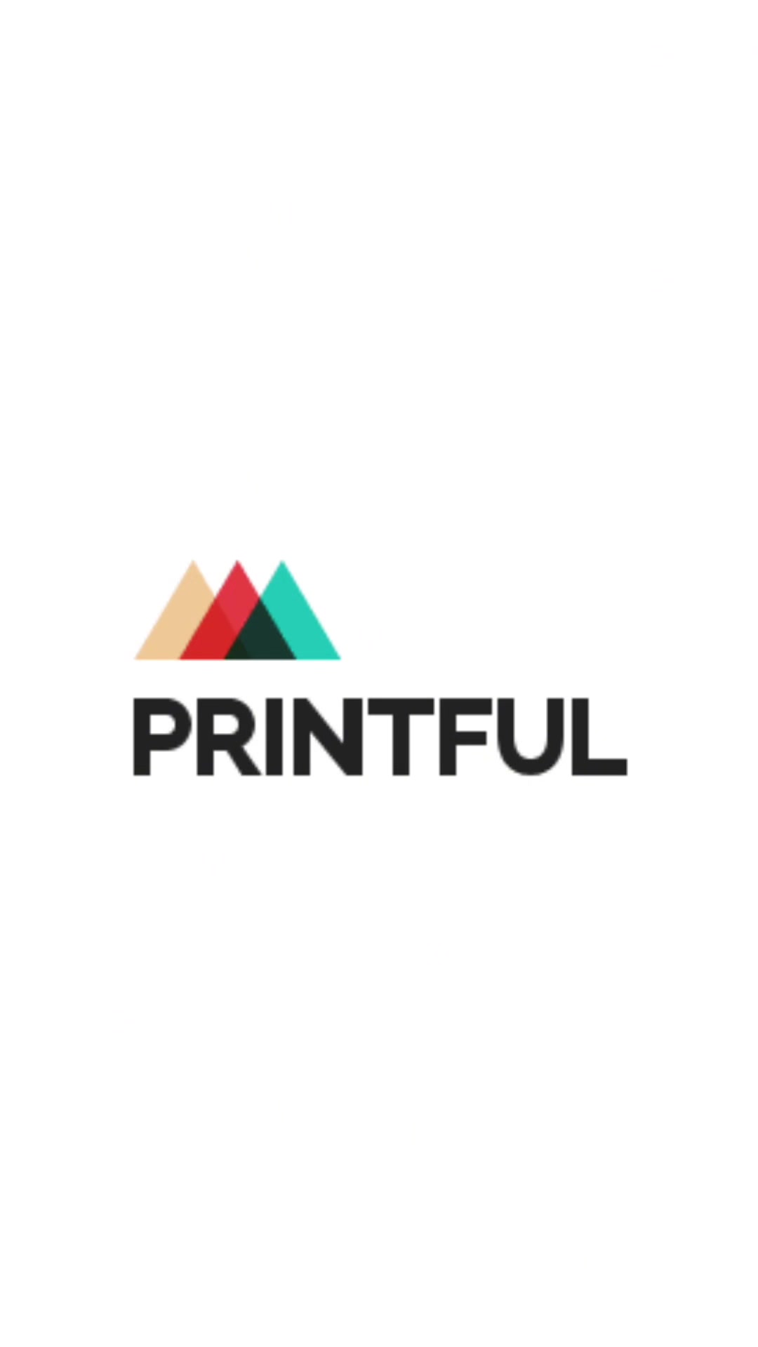 TikTok post by @criminal__acttv for Printful. Caption reads: @Printful allows you to preserve your work in....