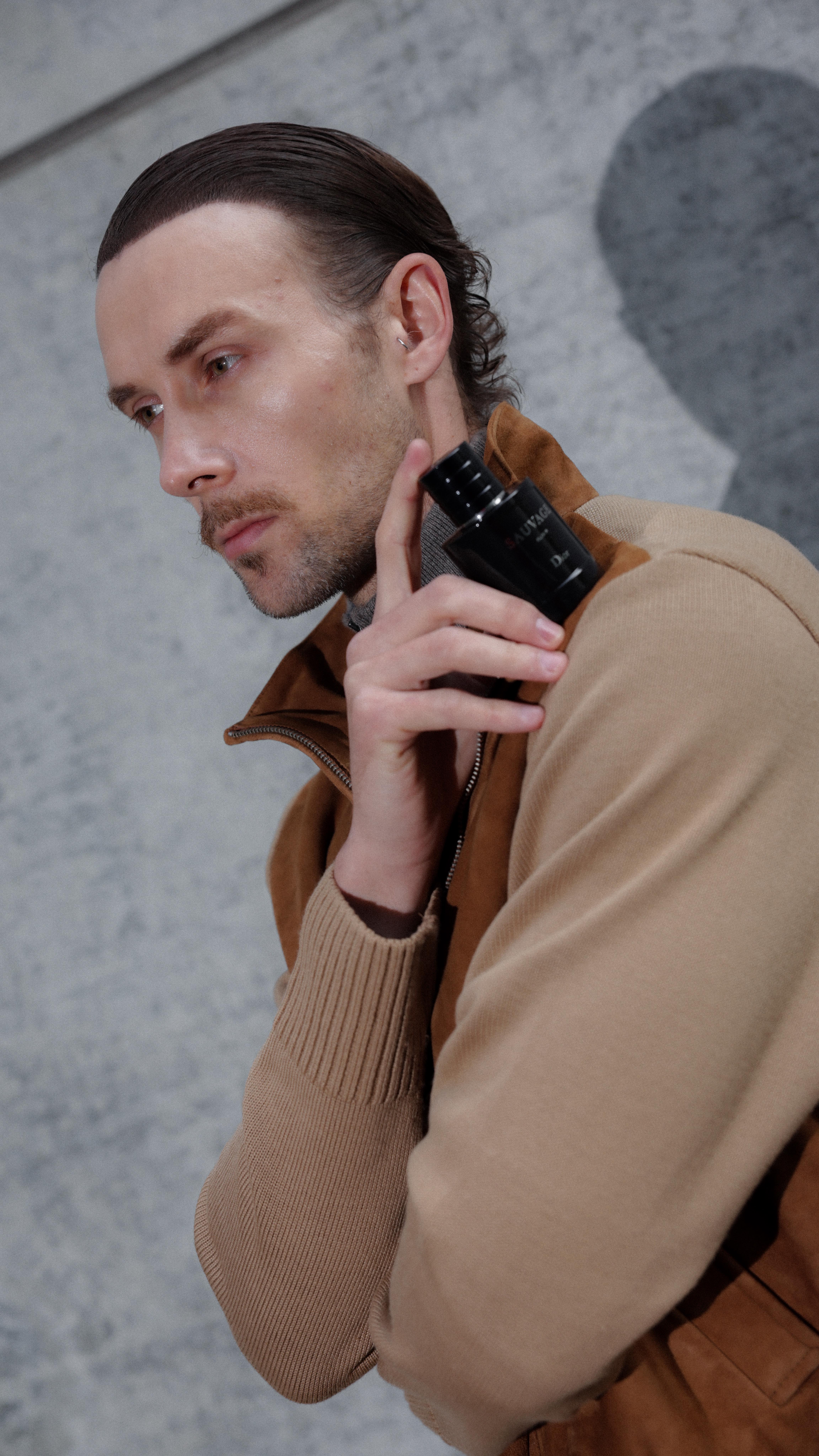 Instagram post by @markafrost for The Perfume Shop. Caption reads: Ten years of an icon. Dior Sauvage for me isn’t....