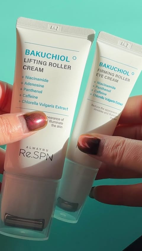 Instagram post by @perfectlyyoubeauty for BAZZAAL. Caption reads: Lift. Firm. Glow! ✨
Meet the Re.SPN Roller Serums,....