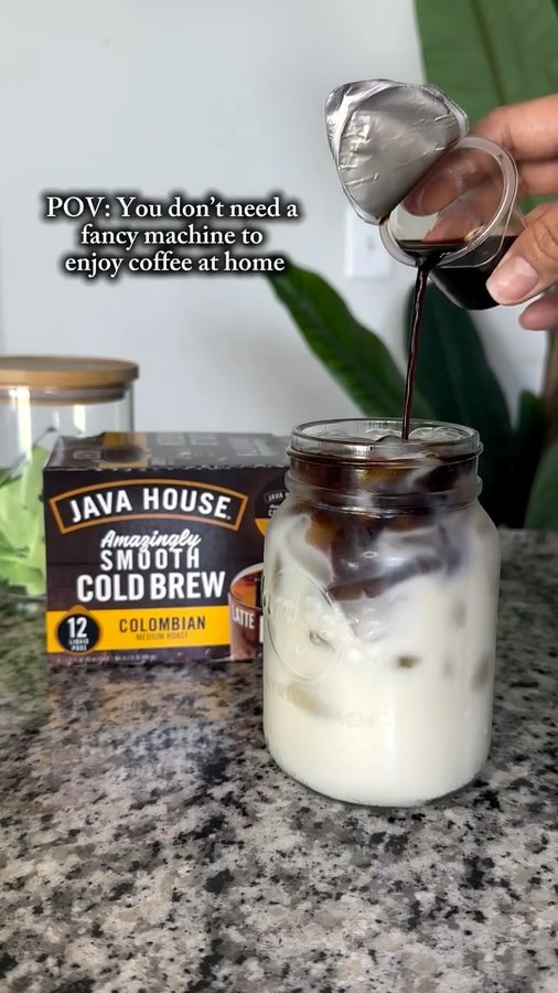 Instagram post by @princesss_layahhh for Java House. Caption reads: POV: You just discovered Peel & Pour

You don’t....