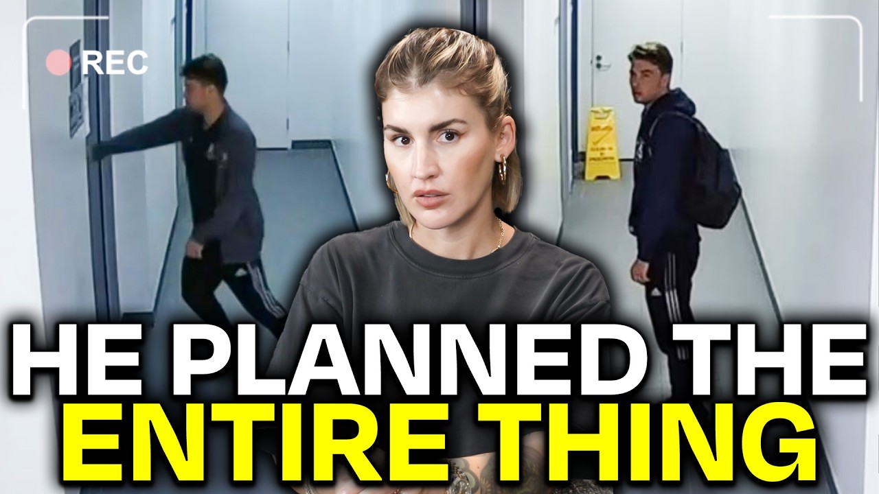 YouTube post by @annieelise for Everyday Dose. Caption reads: Stalked, CCTV Footage & Murdered at Elite School....