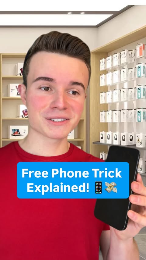 Instagram post by @casper.capital for Boost Mobile. Caption reads: Free Phone Trap Exposed w/ @boostmobile 🤯....