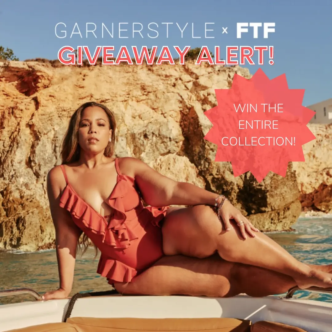 Instagram post by @garnerstyle for Fashion to Figure. Caption reads: I’m hosting a giveaway with @fashiontofigure to....