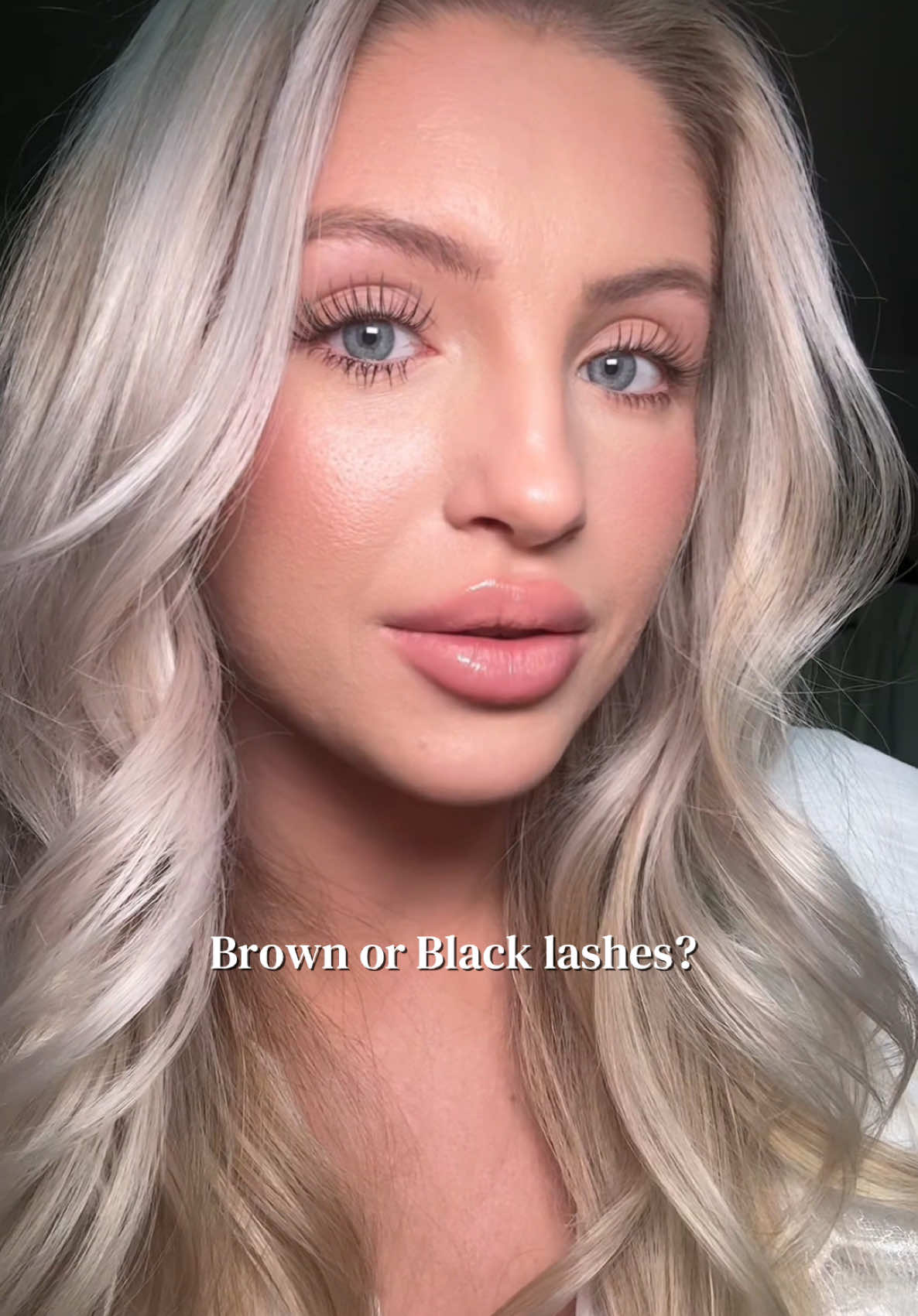 TikTok post by @lkandersonn_ for Okay Love Lashes. Caption reads: You can’t make a wrong decision. 🙌🏼 @OKAYLOVE....