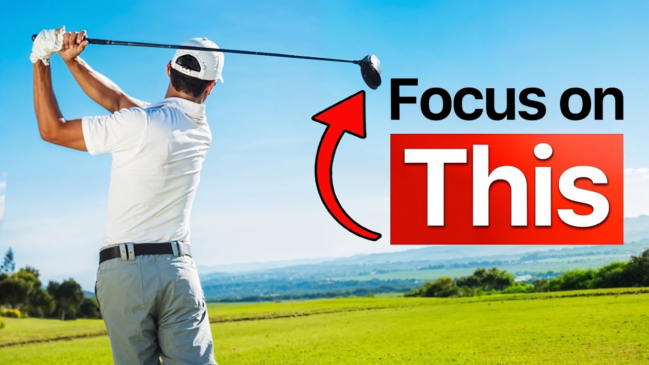 YouTube post by @jonshermangolf for HackMotion. Caption reads: Why Thinking About Your Swing Is Ruining Your Golf....