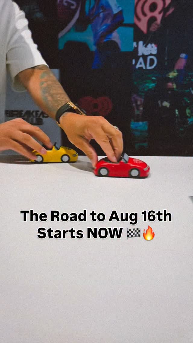 Instagram post by @djenvy for Monster Energy. Caption reads: 🚨 4 DAYS OUT! 🚨
The Drive Your Dreams Car Show....
