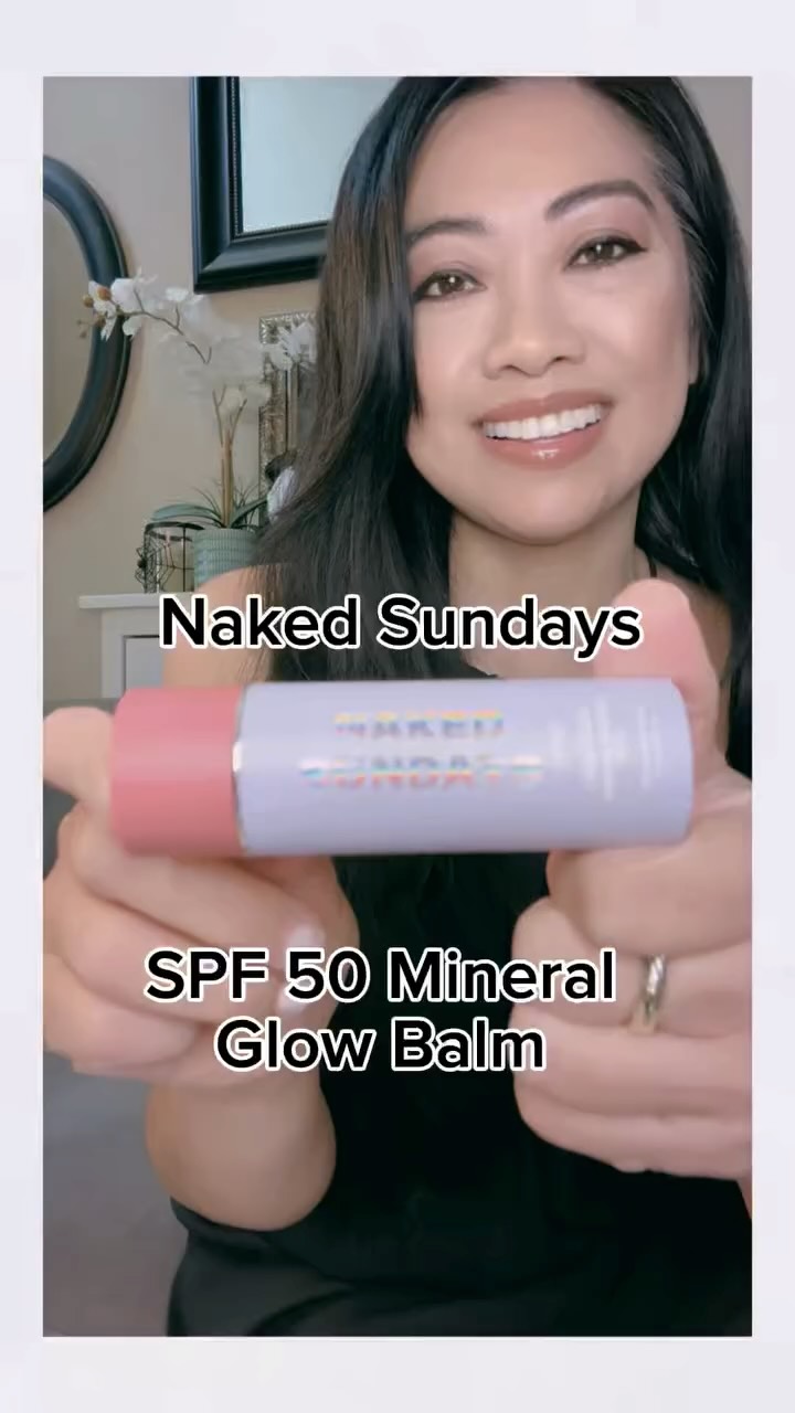 Instagram post by @hafachamorita for Stack Influence. Caption reads: You get this soft glow balm for your eyes, cheeks....