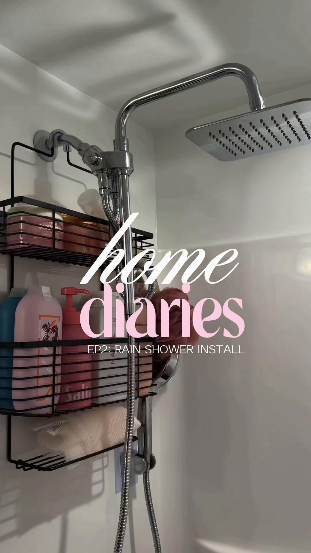 TikTok post by @theasiahrenee for RYAMEN. Caption reads: [...] come and decorate my bathroom with me💐....