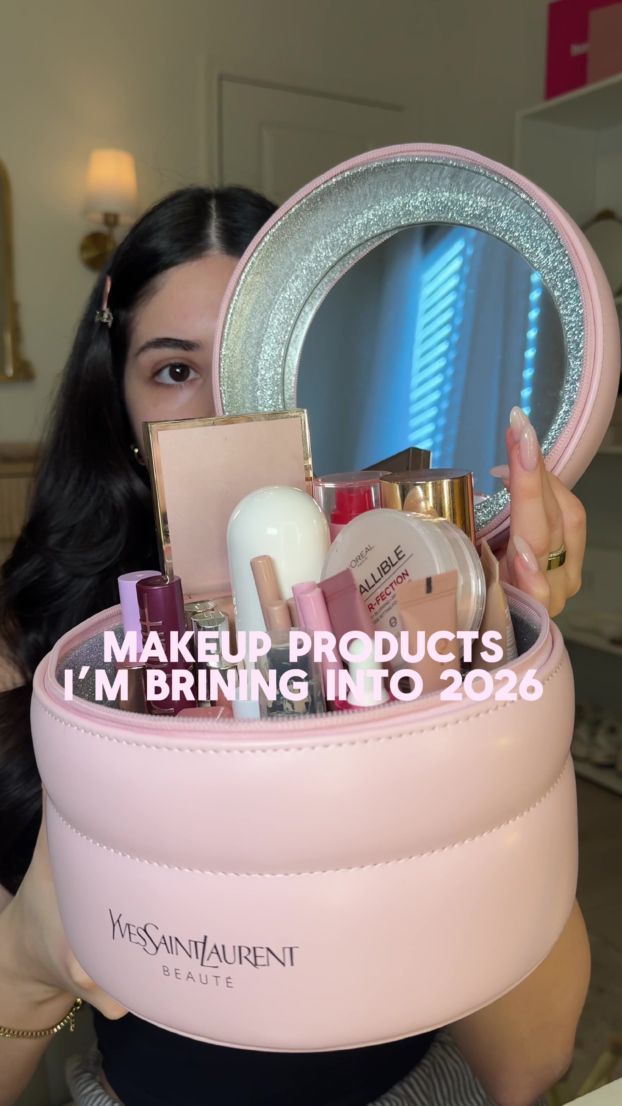 TikTok post by @charlize_perezz for Tower 28 Beauty. Caption reads: These products were toooo good I had to bring them....