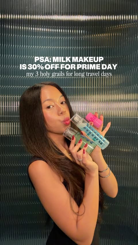 Instagram post by @hausofheidior for Milk Makeup. Caption reads: #MilkMakeupPartner All @milkmakeup is 30% off on....