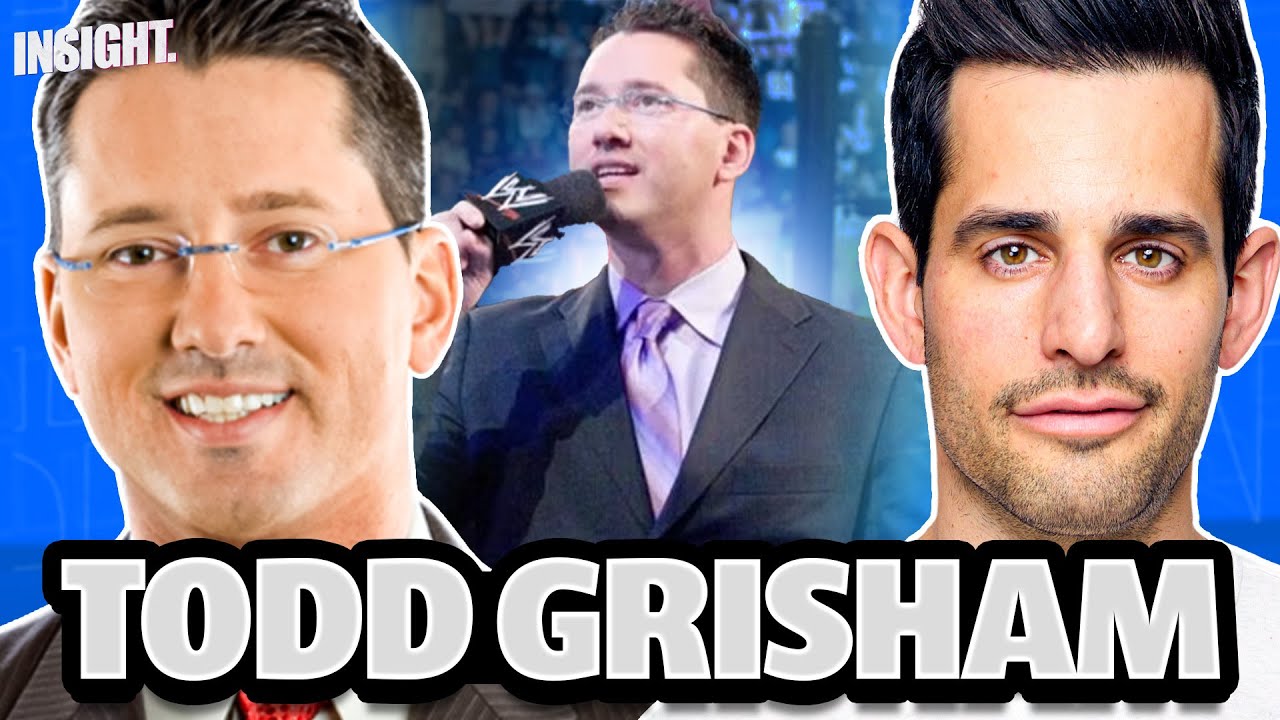 YouTube post by @ChrisVanVliet for BlueChew. Caption reads: Todd Grisham: Crazy Ruthless Aggression Stories,....