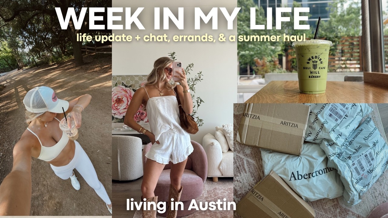 YouTube post by @laurensnyder for AvantLink. Caption reads: VLOG: how im doing, errands + settling in, & a BIG....