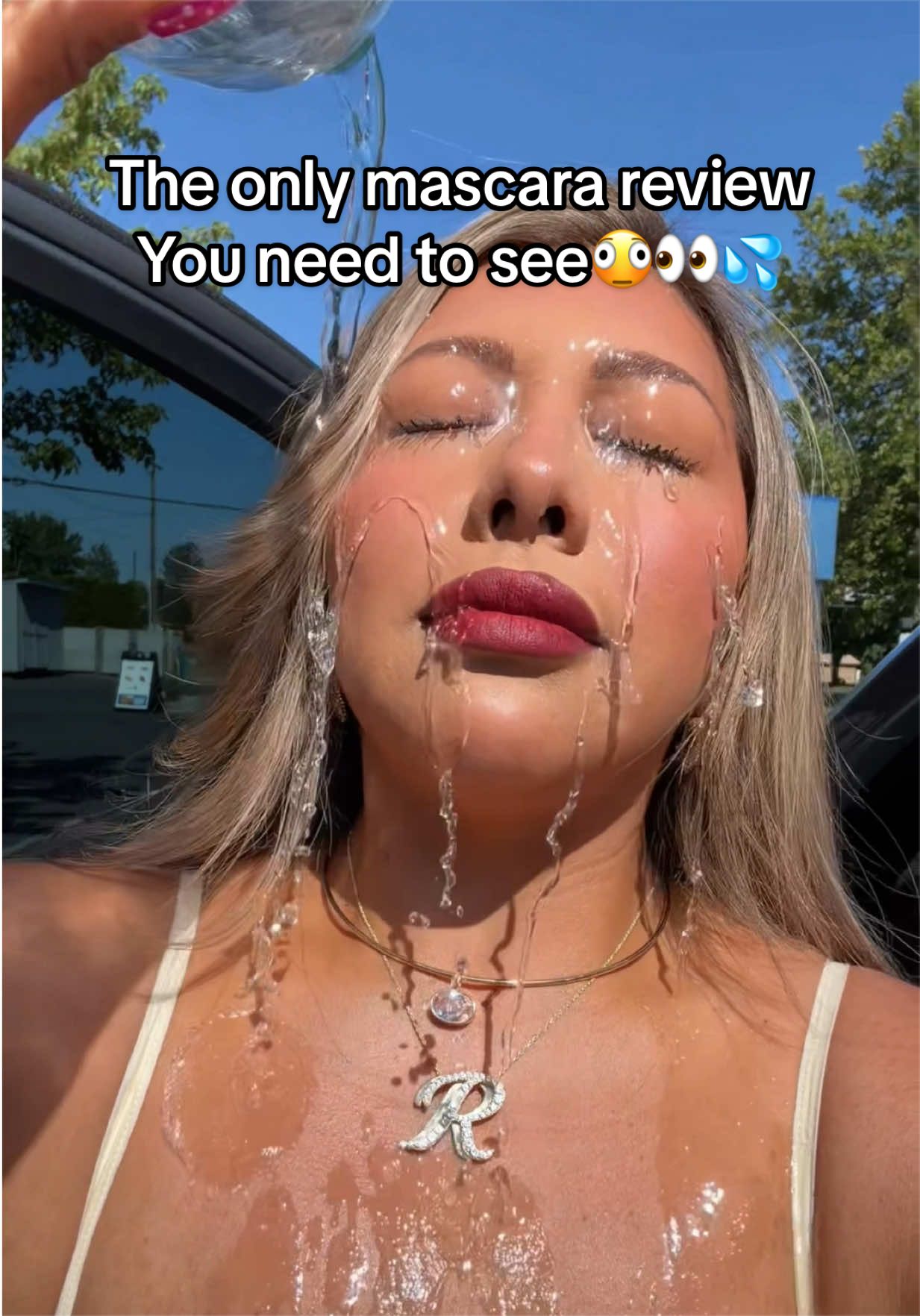 TikTok post by @rocio.roses for L.A. COLORS. Caption reads: [...] over an hour to get my hands on the L.A.....